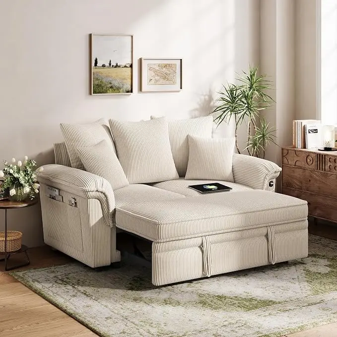 LINSY HOME Sectional Loveseat Sofa