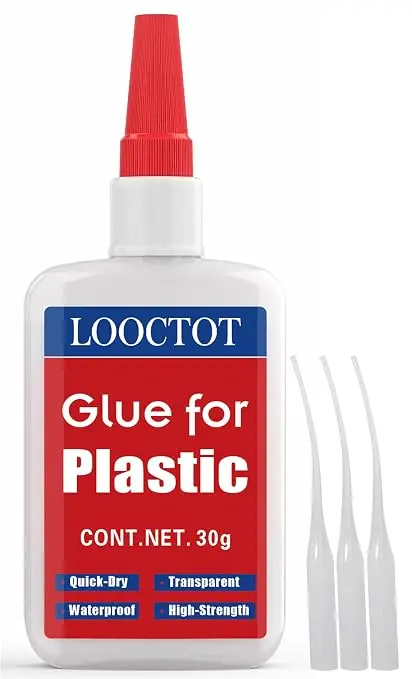 LOOCTOT 30g Plastic Glue, 3D Printer Thin Glue, Adhesive