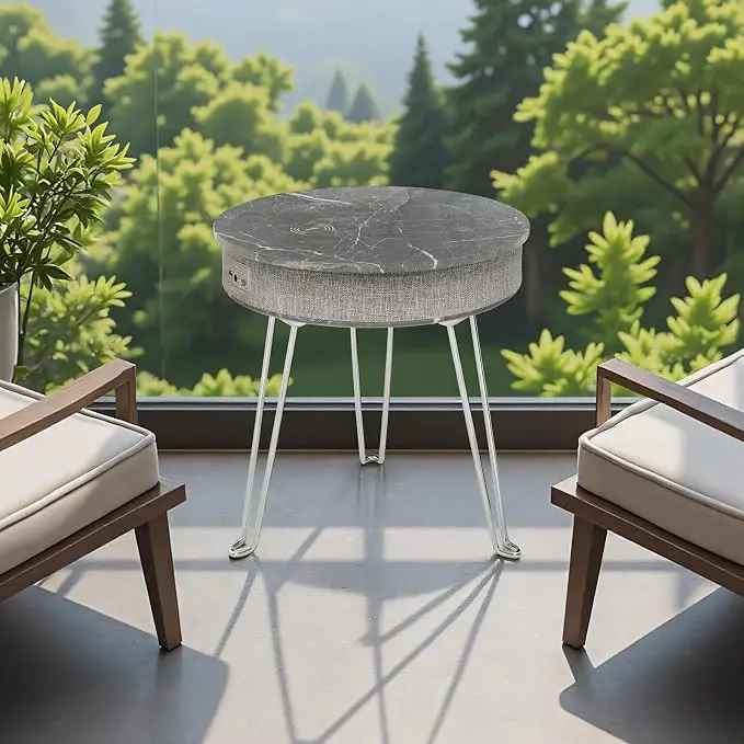Louis Donné Smart Side Table, Foldable End Table