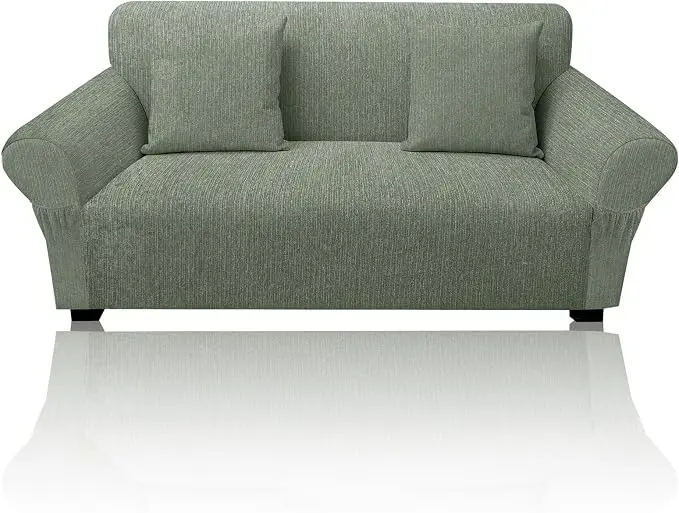Loveseat Slipcover with 2 Pillow Cover