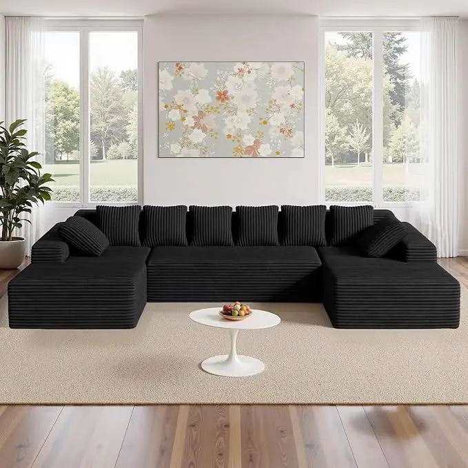 Luxanimarion 131'' Large Sectional Couches