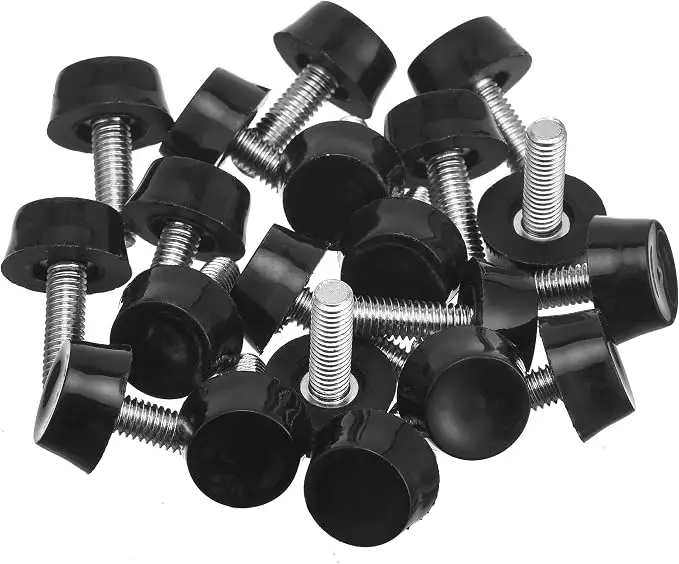 M6 Thread Adjustable Furniture Levelers Screw in Threaded ,