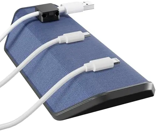 Magnetic Cable Organizer, Weighted Non-Adhesive Cord Holder, Desk & Office