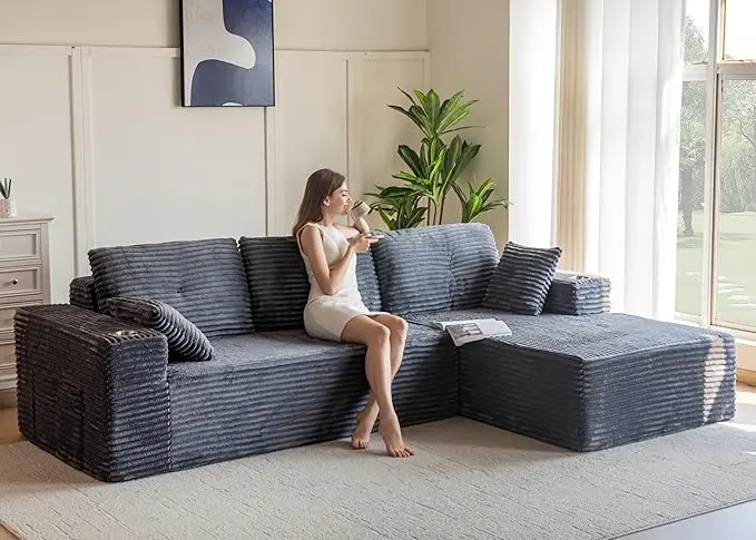 MAXYOYO 104" Modular Sectional Couch