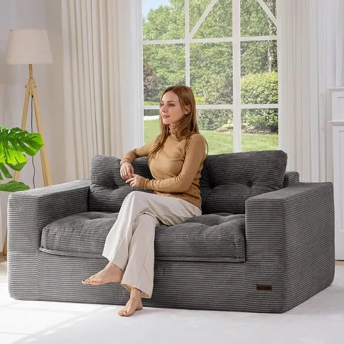 MAXYOYO 63" Loveseat Sofa Couch