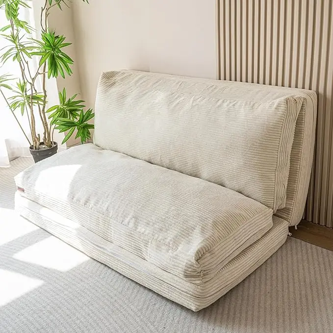 MAXYOYO Folding Sofa Bed, Floor Sofa Convertible Sleeper Chair