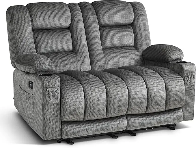 MCombo 55.9" Zero Gravity Power Loveseat Recliner