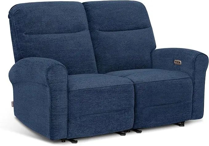 MCombo 64.6" Wall Hugger Power Loveseat Recliner Sofa