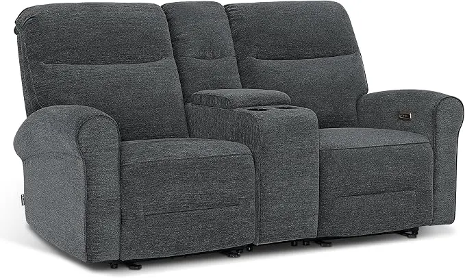 MCombo 78.3" Wall Hugger Power Loveseat Recliner Sofa