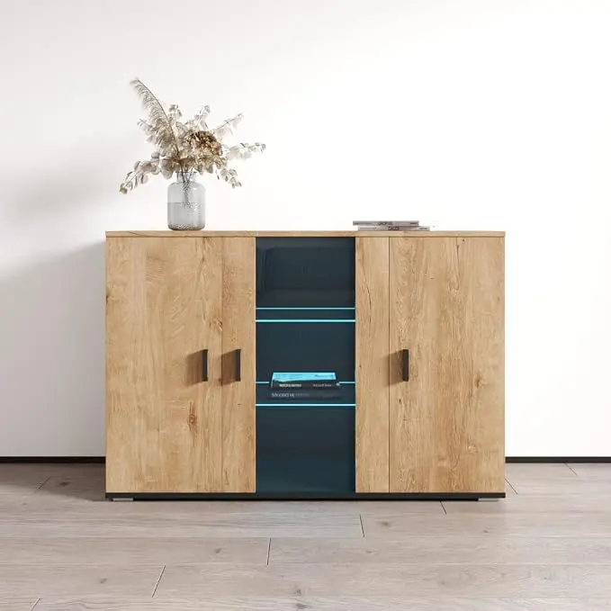 Meble Furniture Soho S7 3D Modular Sideboard — 3 Doors