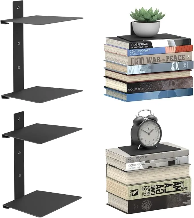 Mefirt Invisible Floating Bookshelves