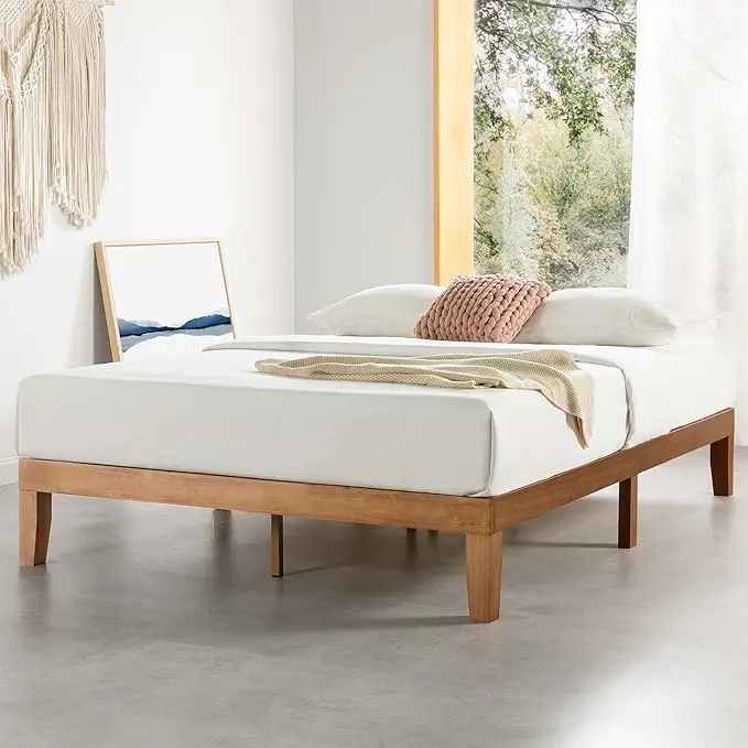 Mellow Naturalista Classic 12 Inch Solid Wood Platform Bed