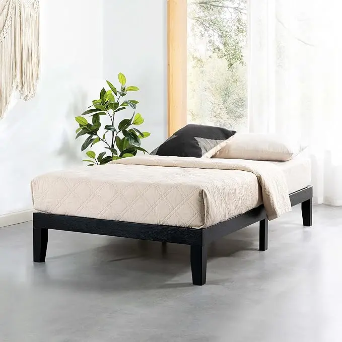 Mellow Naturalista Classic 12 Inch Solid Wood Platform Bed