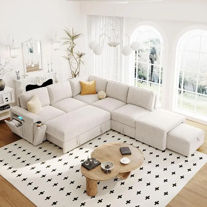 Merax L-Shaped Modular Sofa