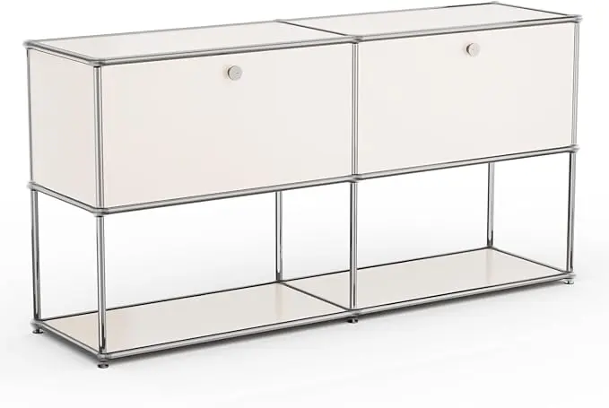 Modern Storage Cabinet Sideboard Versatile Free-Standing Organizer Cabinets