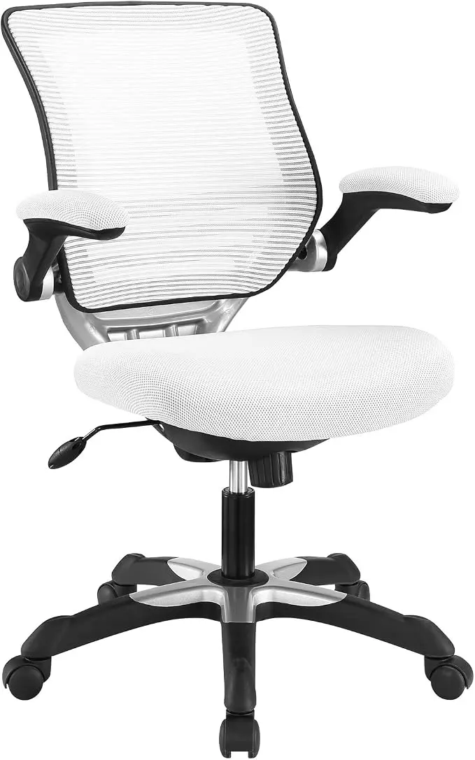 Modway Edge Mesh Back and Mesh Seat Office Chair In Black