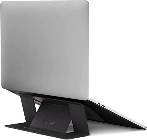 MOFT Adhesive Laptop Stand, Foldable &Portable Laptop Riser for Mobile Work