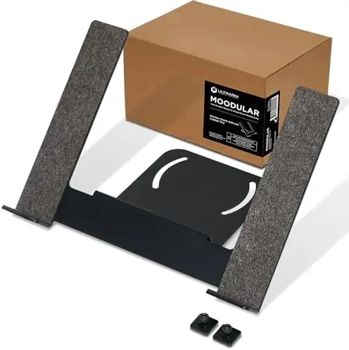 Moodular Laptop Tray Stand Add-On for Slide Rails, Do Not Use Alone