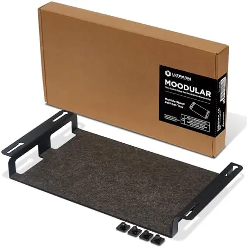 Moodular Storage Tray Add-On for Slide Rails, Do Not Use Alone