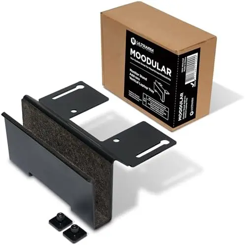 Moodular Vertical Laptop Tray Add-On for Rails, Do Not Use Alone