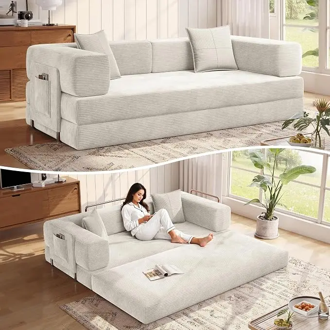 MoonSpeak 78.8''Sleeper Couch Bed