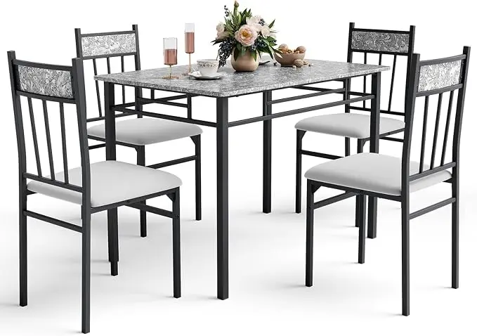 NAFORT 5 Piece Dining Table Set