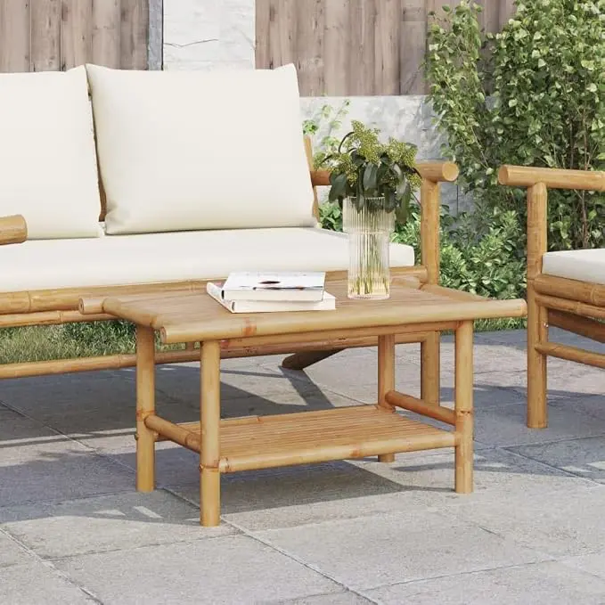 Natural Bamboo Coffee Table