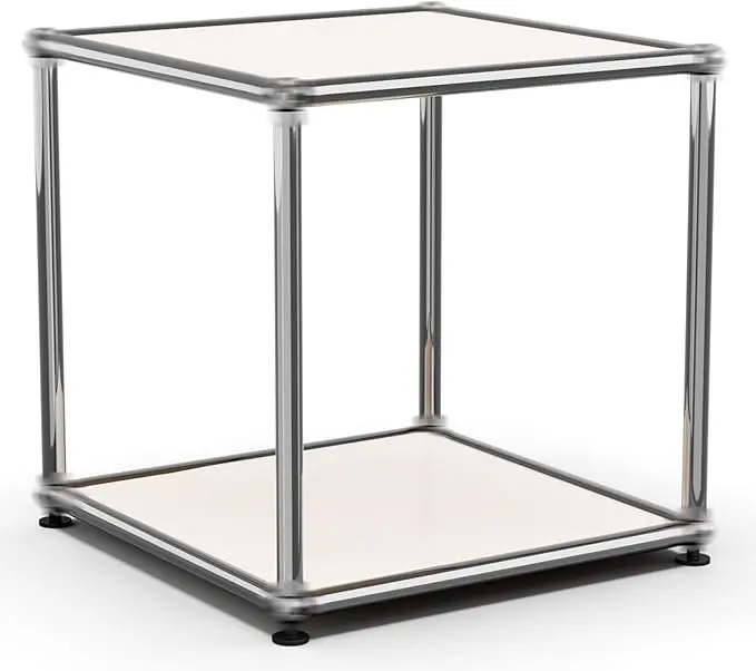 Nightstand Modern Storage Cabinet White A Versatile Free-Standing Organizer