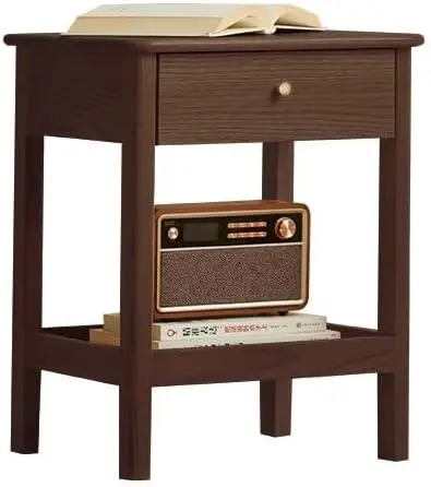 NightStand/Sofa Table Chinese Style All Solid Wood Bedside Table Modern Simple