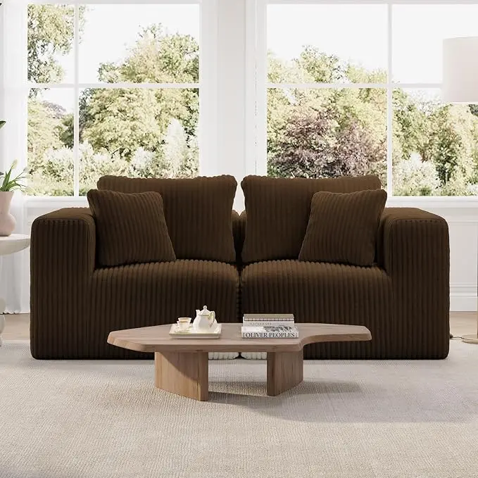 Novilla 70.8" Modular Sectional Sofa, Modern Cloud Sectional Couch