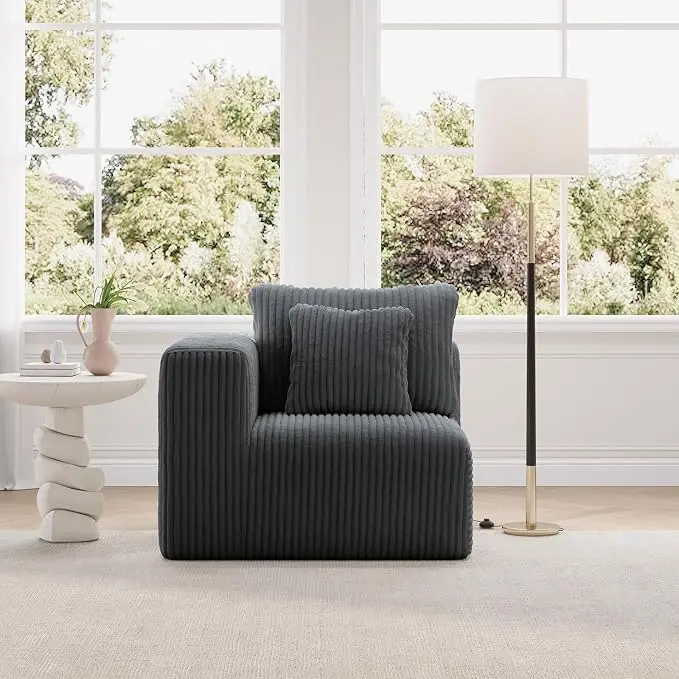 Novilla Modular Sectional Sofa, Modern Cloud Sectional Couch