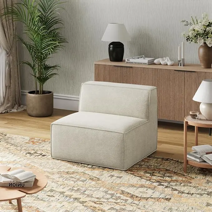 Novilla Modular Sectional Sofa, No Assembly Cloud Sectional Couch