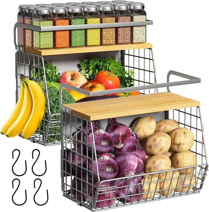 Ofiray-home Magnetic Fridge Shelf