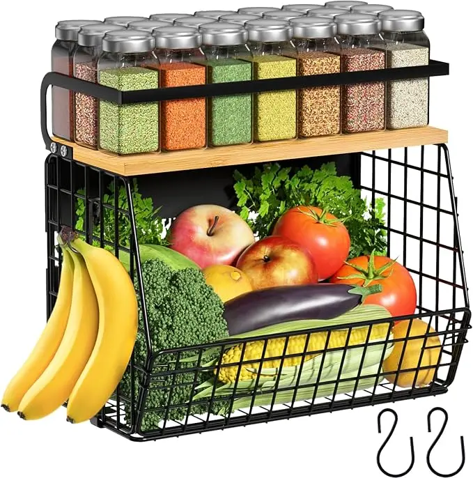 Ofiray-home Magnetic Shelf for Fridge
