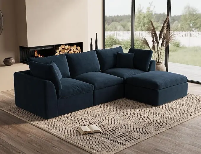 ohllob 110" Cloud Sectional Couches
