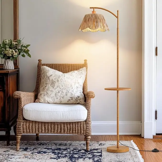 Oneach 63.5" Floor Lamp with Table