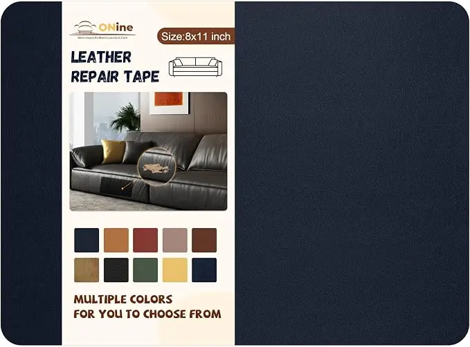 ONine Leather Repair Patch,Self-Adhesive Couch Patch,Multicolor Available