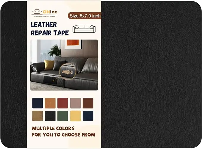ONine Leather Repair Patch, Self-Adhesive Couch Patch,Multicolor Available