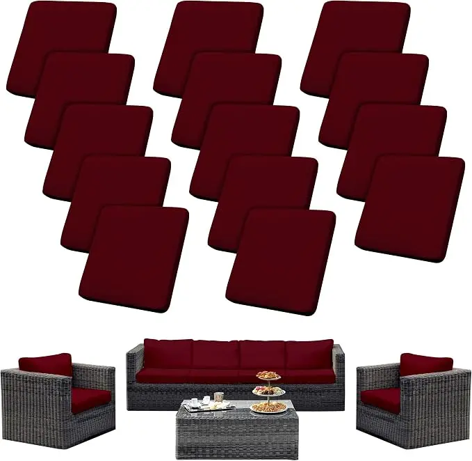 Outdoor Cushion Covers Set, Replacement