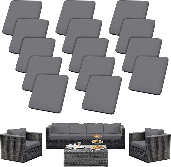 Outdoor Cushion Covers Set, Replacement