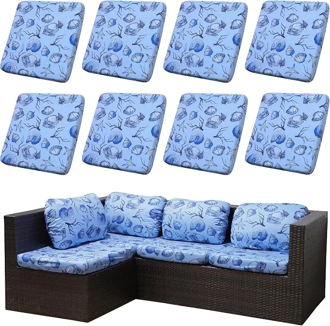 Outdoor Cushion Covers Set, Replacement