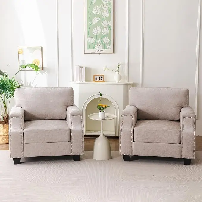 Oversized Accent Chair Set of 2