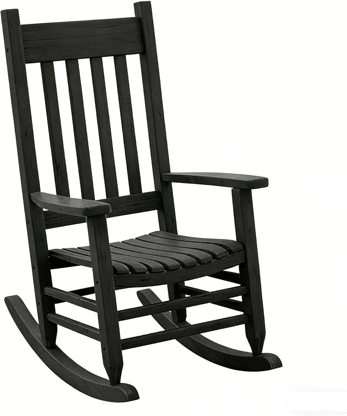 Oversized Outdoor Wooden Rocking Chair