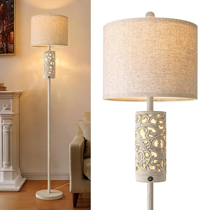 OYEARS 65“ Farmhouse Floor Lamp