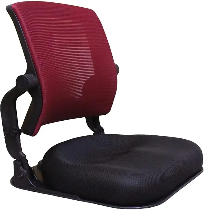 Patented Floor Chair with Back Support