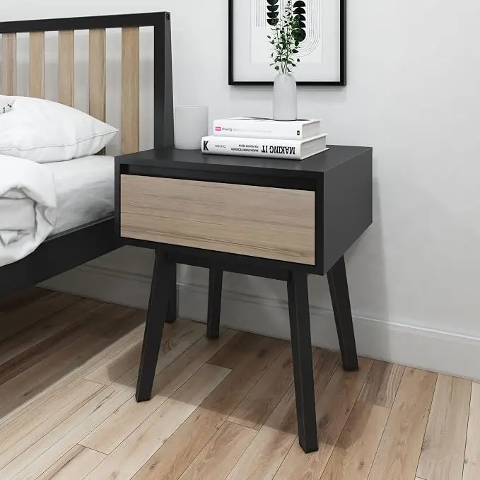 Plank+Beam Scandinavian Solid Wood Nightstand