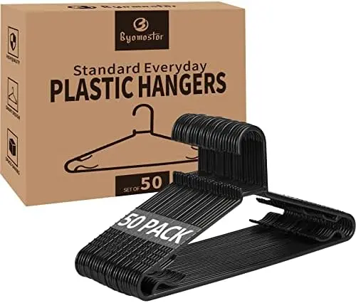 Plastic Hangers 50 Pack