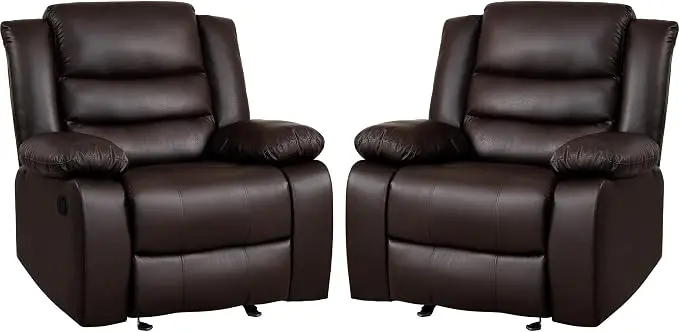 PrimeZone Oversized Rocker Recliner Chair