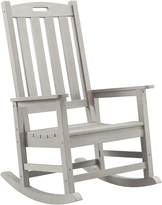 Psilvam Oversized Outdoor Rocking Chair,