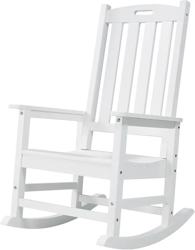 Psilvam Oversized Outdoor Rocking Chair,